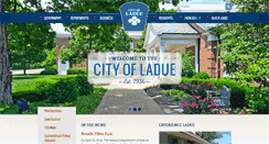 Desktop Screenshot of cityofladue-mo.gov