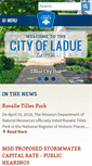 Mobile Screenshot of cityofladue-mo.gov